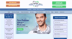 Desktop Screenshot of mvpfamilydental.com